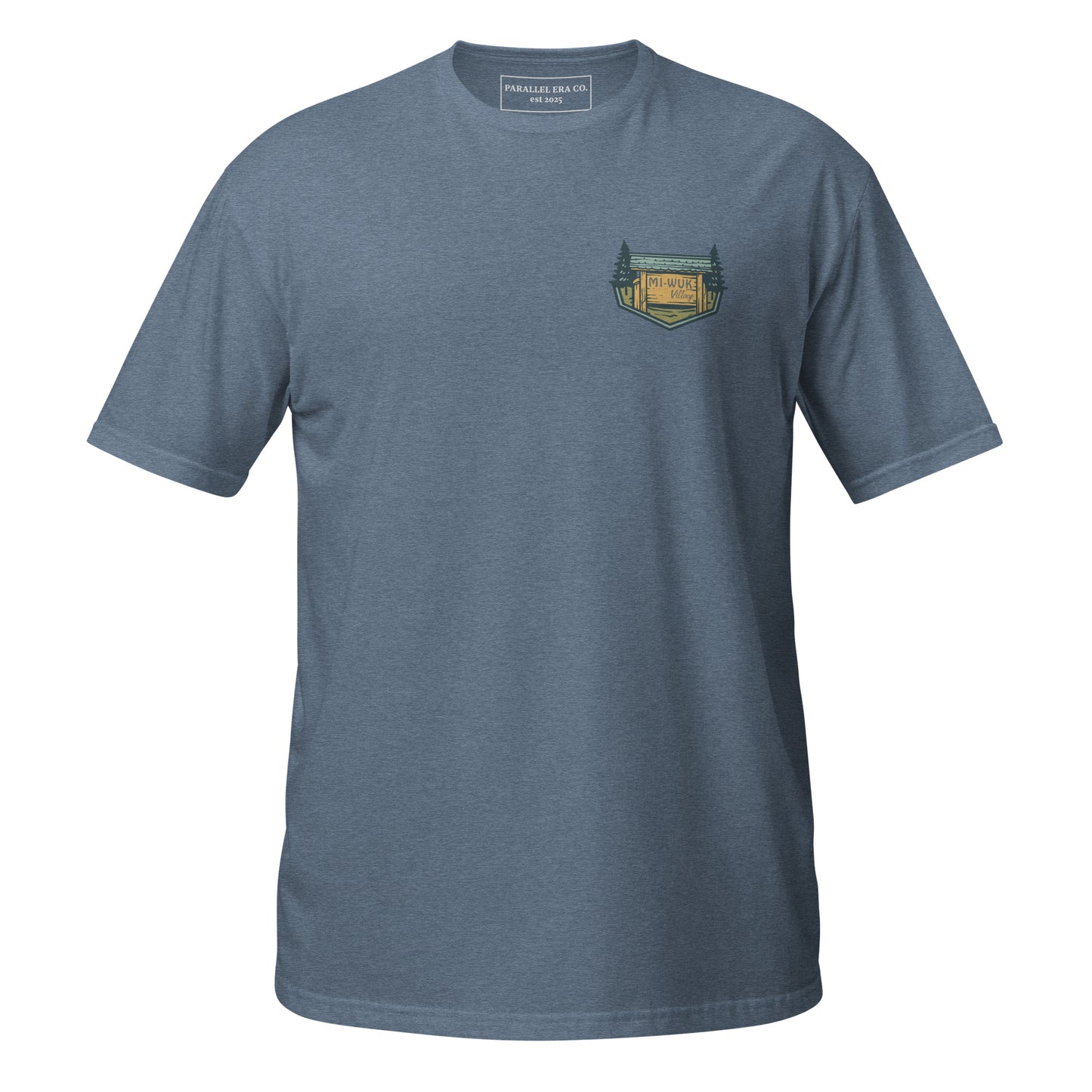 Mi Wuk Village T-Shirt • Soft Unisex • Tee Sierra Nevada Mountain Apparel
