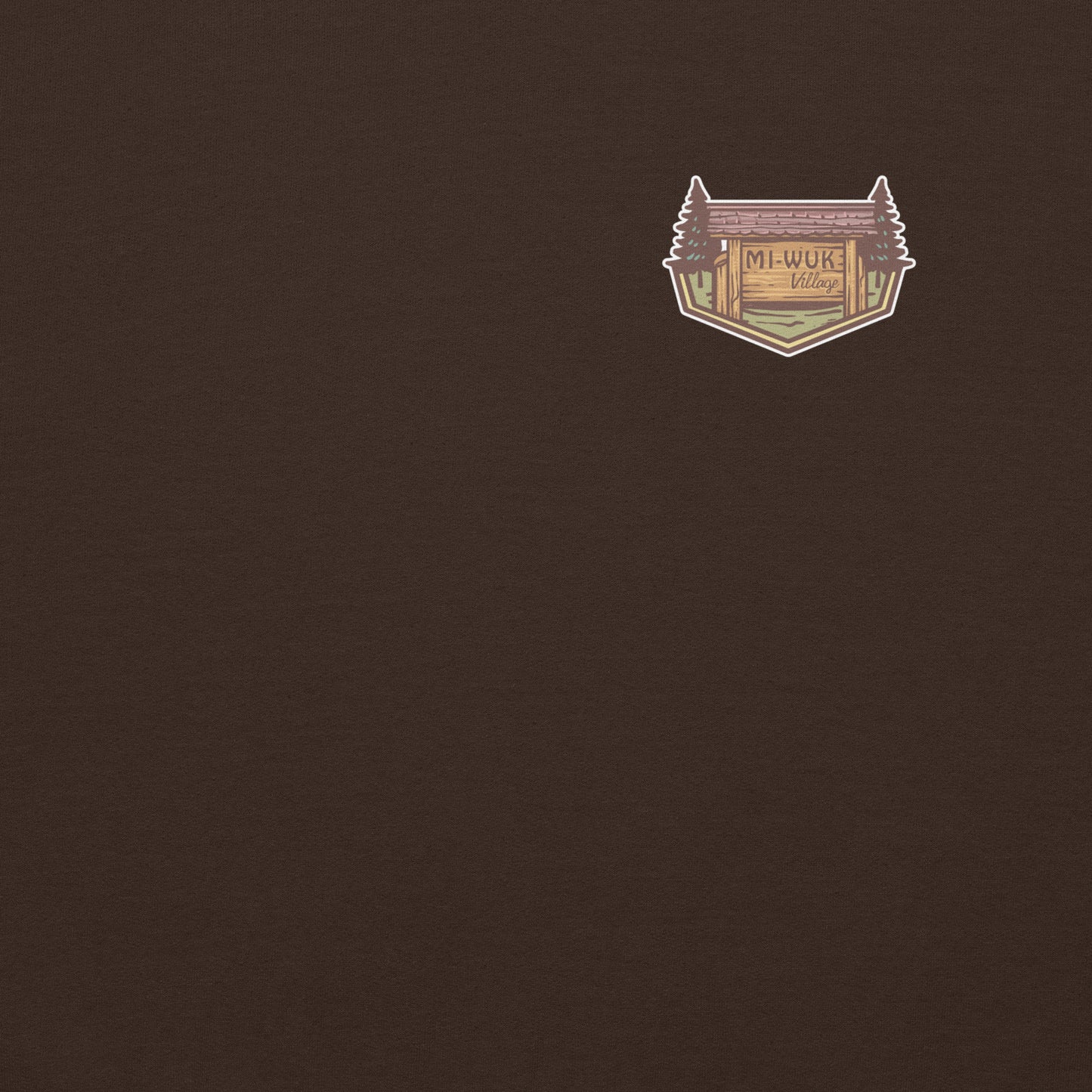 Mi Wuk Village Sweatshirt, Sierra Nevada Crewneck, Upcountry California Apparel