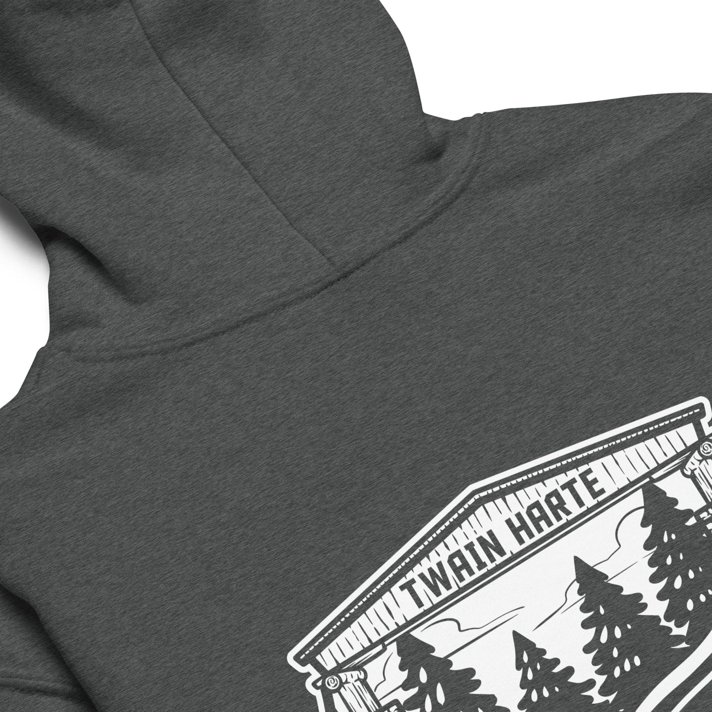 Twain Harte Youth Hoodie • Front & Back Logo • Sierra Nevada Mountain Town Apparel